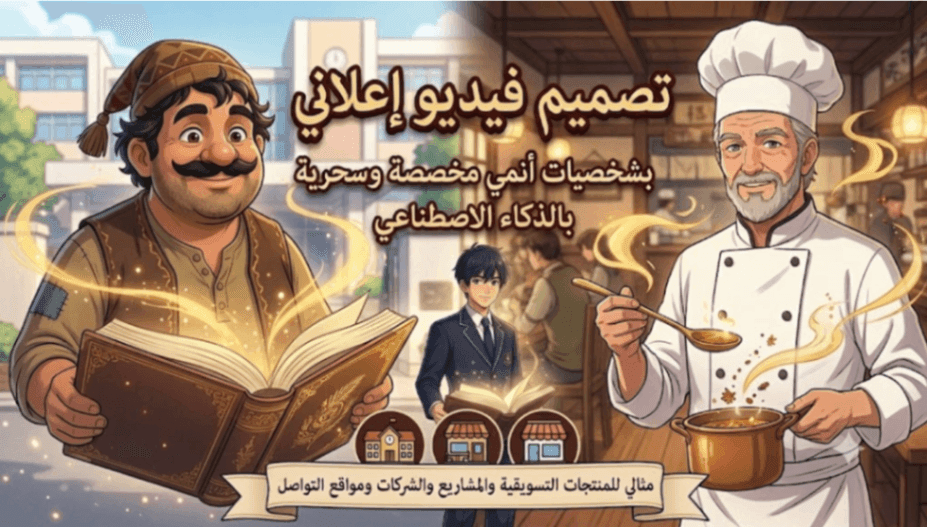 Create a promotional video — محمود أبو محمد